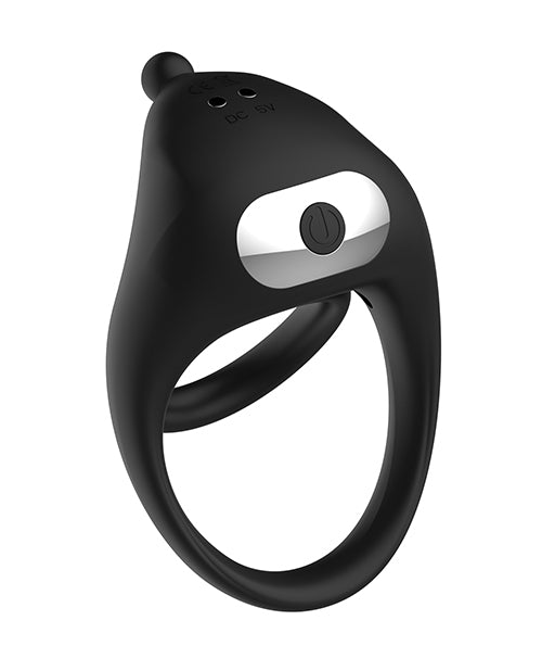 Cockpower Remote Control Pleasure Ring - Black
