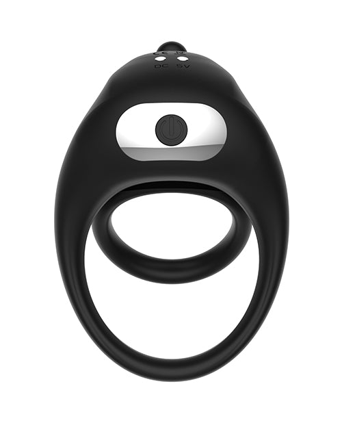Cockpower Remote Control Pleasure Ring - Black