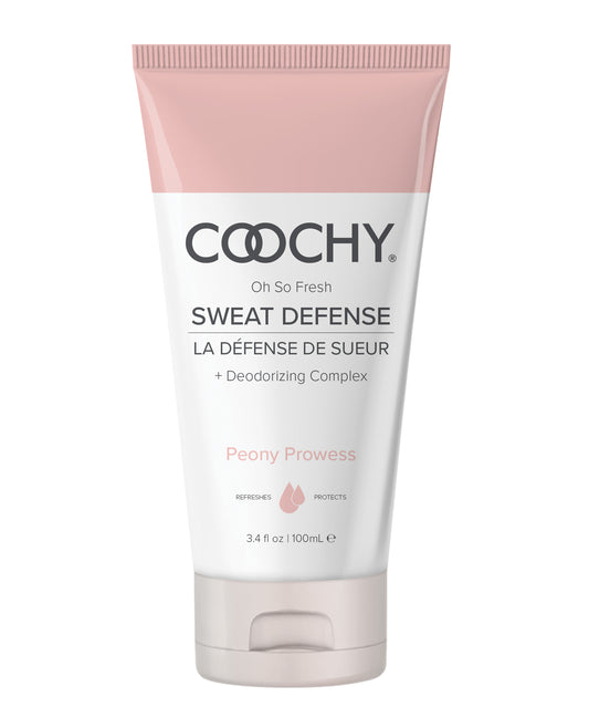 COOCHY Sweat Defense Protection Lotion - 3.4 oz Peony Prowess