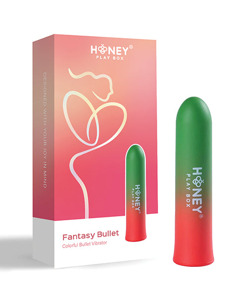 Fantasy Color Gradient Bullet Vibrator - Pine Green