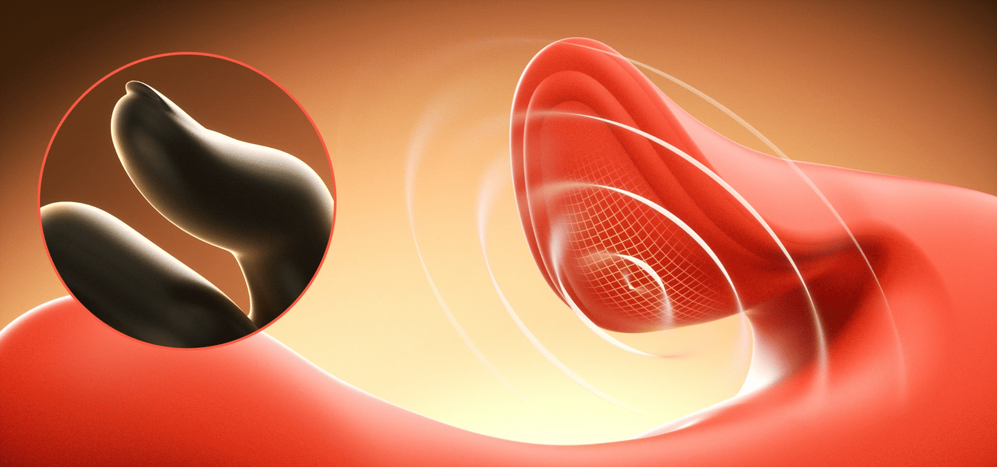 Tressa App-Enabled Tapping Vibrator G-Spot and Clitoris Stimulation