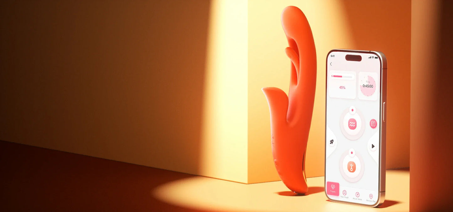 Tressa App-Enabled Tapping Vibrator G-Spot and Clitoris Stimulation
